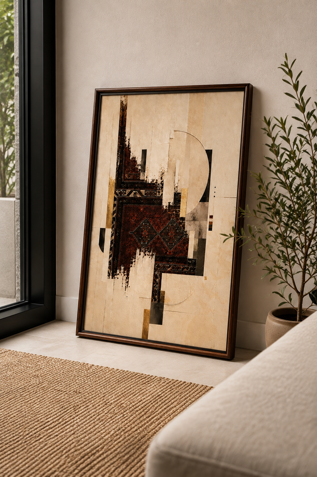 Echo limited-edition Iranian-inspired wall art display
